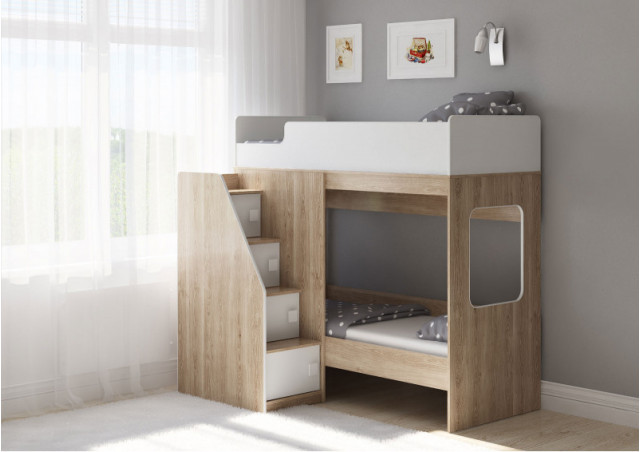 Двухъярусная кровать Легенда D603.3 в наличии